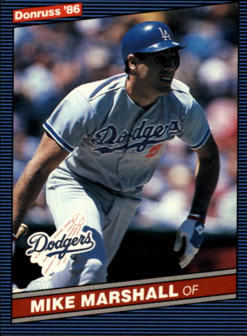 1986 Donruss #52 Mike Marshall