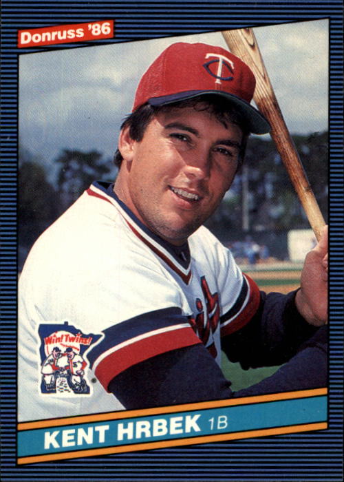 1986 Donruss #70 Kent Hrbek