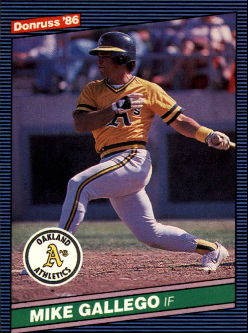 1986 Donruss #156 Mike Gallego RC