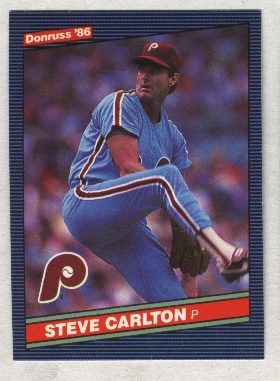 1986 Donruss #183 Steve Carlton