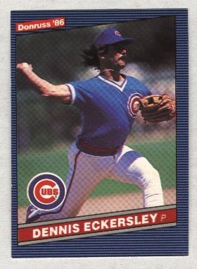 1986 Donruss #239 Dennis Eckersley