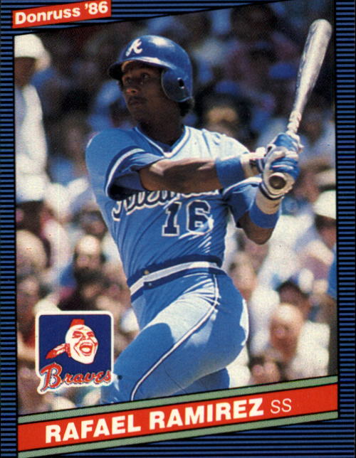1986 Donruss Baseball "Main Set" Base Cards #221 to #440 - Picture 86 of 440