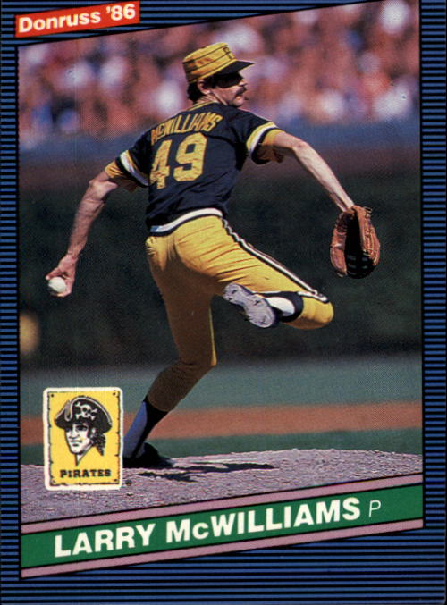 1986 Donruss Baseball "Main Set" Base Cards #221 to #440 - Picture 88 of 440