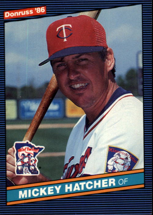 1986 Donruss Baseball "Main Set" Base Cards #221 to #440 - Picture 98 of 440