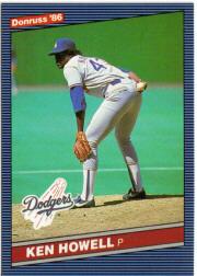 1986 Donruss Baseball "Main Set" Base Cards #221 to #440 - Picture 110 of 440
