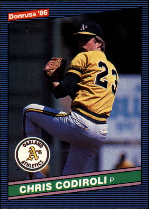 1986 Donruss Baseball "Main Set" Base Cards #221 to #440 - Picture 115 of 440