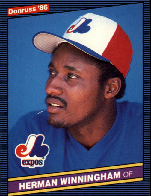1986 Donruss Baseball "Main Set" Base Cards #221 to #440 - Picture 117 of 440