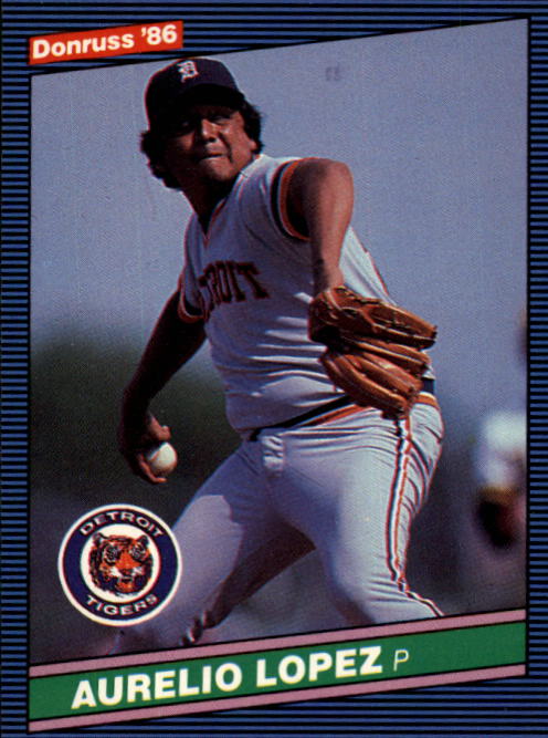 1986 Donruss Baseball "Main Set" Base Cards #221 to #440 - Picture 145 of 440