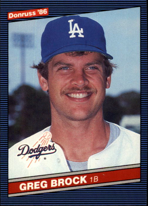 1986 Donruss Baseball "Main Set" Base Cards #221 to #440 - Picture 151 of 440