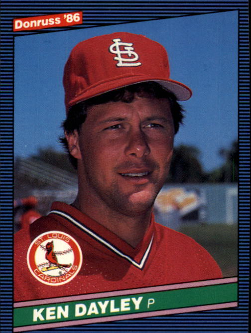 1986 Donruss Baseball "Main Set" Base Cards #221 to #440 - Picture 165 of 440