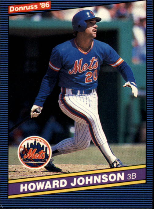 1986 Donruss Baseball "Main Set" Base Cards #221 to #440 - Picture 183 of 440