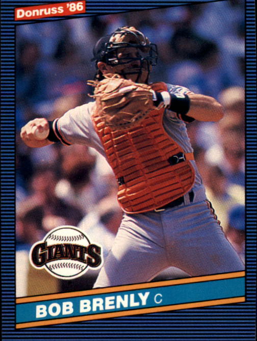 1986 Donruss Baseball "Main Set" Base Cards #221 to #440 - Picture 205 of 440