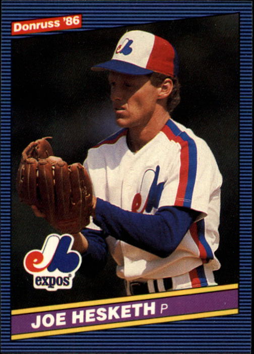 1986 Donruss Baseball "Main Set" Base Cards #221 to #440 - Picture 241 of 440