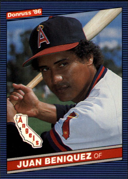 1986 Donruss Baseball "Main Set" Base Cards #221 to #440 - Picture 263 of 440
