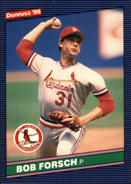 1986 Donruss Baseball "Main Set" Base Cards #221 to #440 - Picture 265 of 440