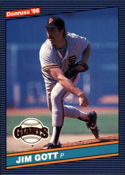 1986 Donruss Baseball "Main Set" Base Cards #221 to #440 - Picture 275 of 440