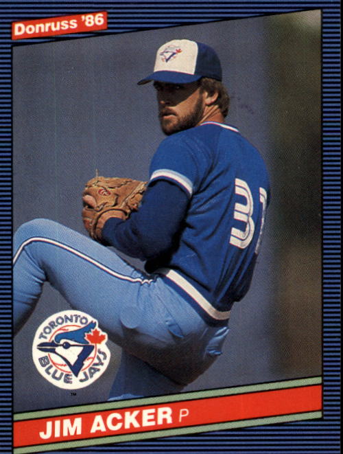 1986 Donruss Baseball "Main Set" Base Cards #221 to #440 - Picture 285 of 440