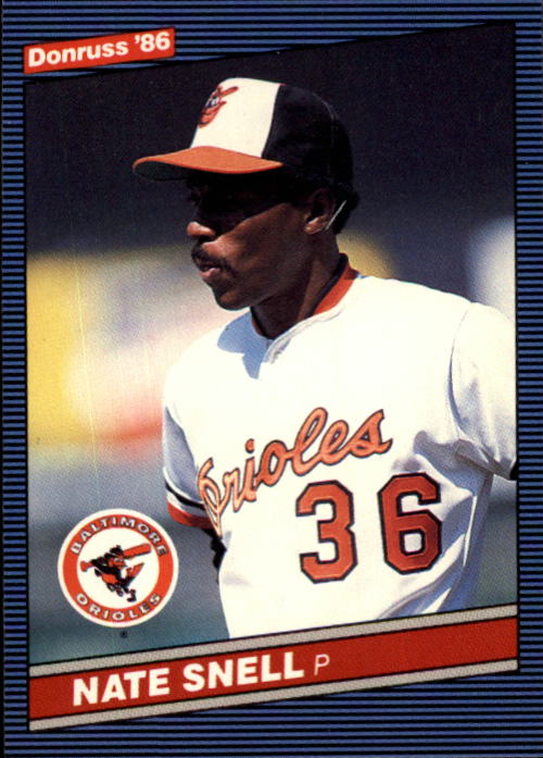 1986 Donruss Baseball "Main Set" Base Cards #221 to #440 - Picture 293 of 440