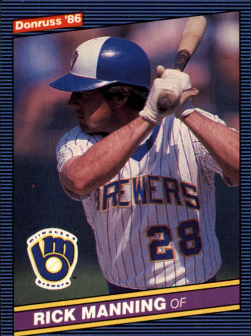1986 Donruss Baseball "Main Set" Base Cards #221 to #440 - Picture 295 of 440