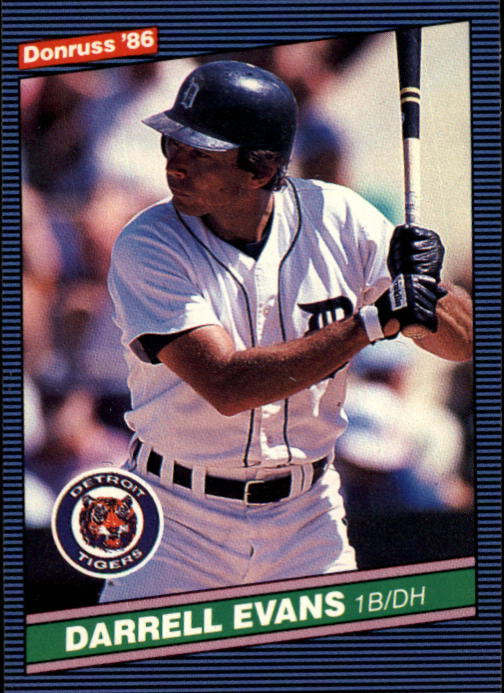 1986 Donruss Baseball "Main Set" Base Cards #221 to #440 - Picture 297 of 440