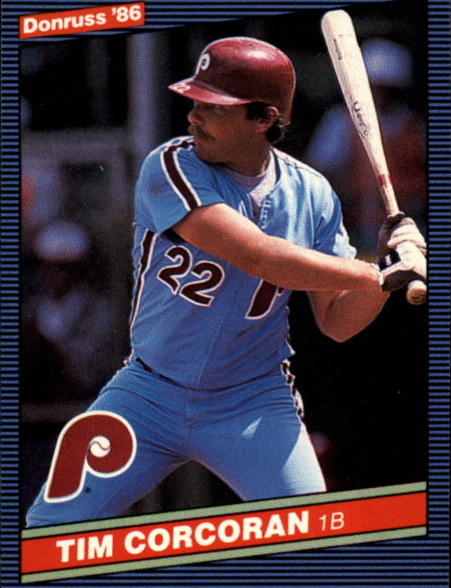 1986 Donruss Baseball "Main Set" Base Cards #221 to #440 - Picture 321 of 440