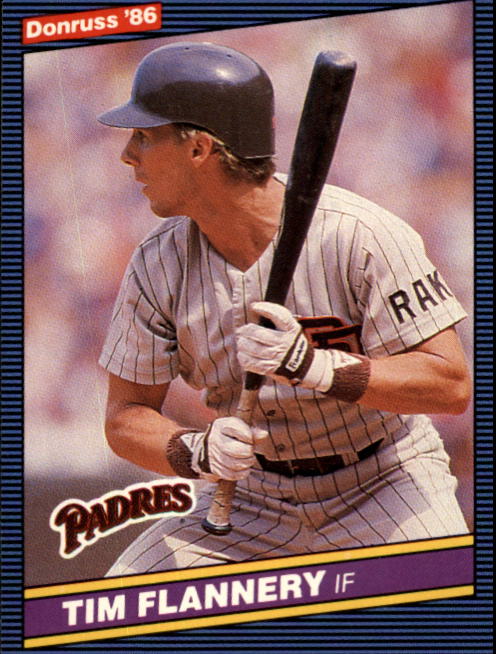 1986 Donruss Baseball "Main Set" Base Cards #221 to #440 - Picture 325 of 440