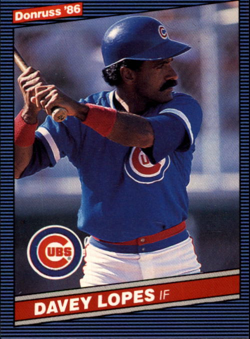 1986 Donruss Baseball "Main Set" Base Cards #221 to #440 - Picture 335 of 440