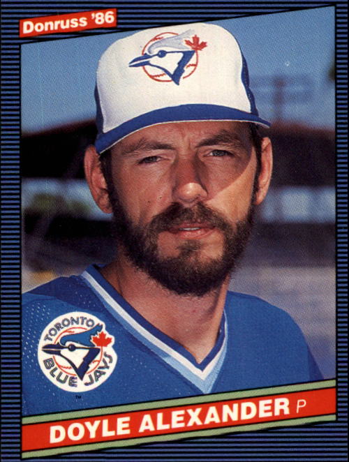 1986 Donruss Baseball "Main Set" Base Cards #221 to #440 - Picture 339 of 440