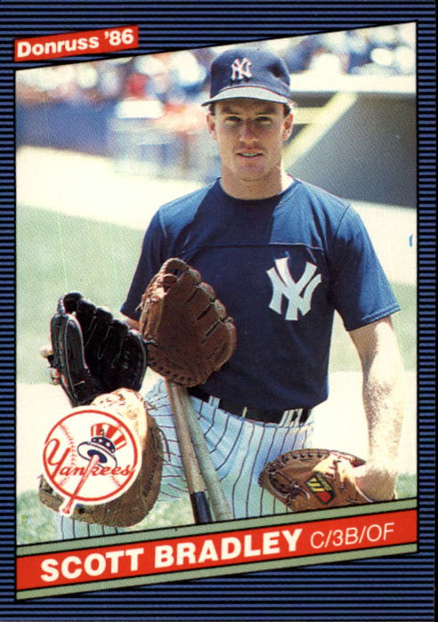 1986 Donruss Baseball "Main Set" Base Cards #221 to #440 - Picture 351 of 440