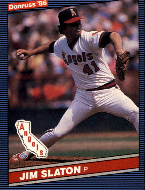 1986 Donruss Baseball "Main Set" Base Cards #221 to #440 - Picture 363 of 440