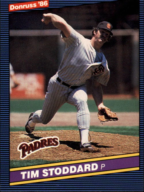 1986 Donruss Baseball "Main Set" Base Cards #221 to #440 - Picture 371 of 440