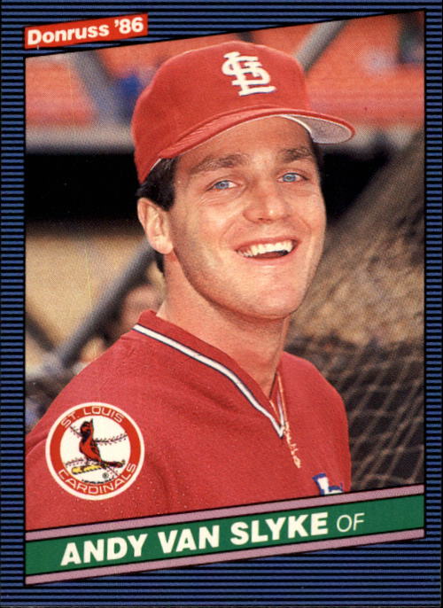 1986 Donruss Baseball "Main Set" Base Cards #221 to #440 - Picture 383 of 440