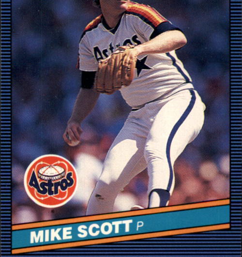 1986 Donruss #476 Mike Scott