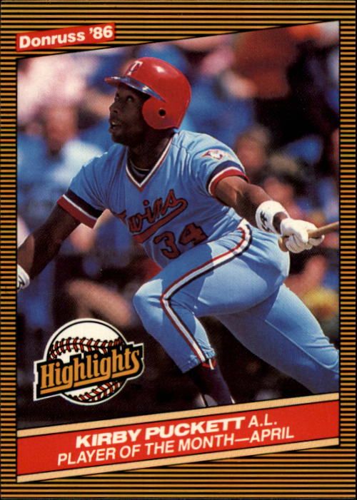 Kirby Puckett Autographed 1985 Donruss Rookie Card #438 Minnesota