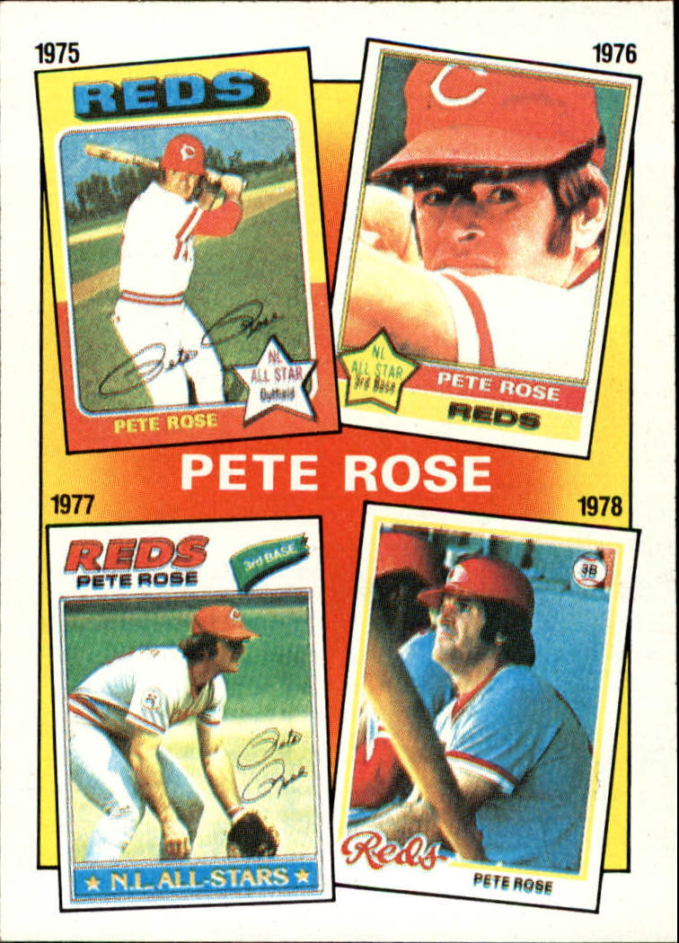 1986 Topps #5 Rose Special: '75-'78