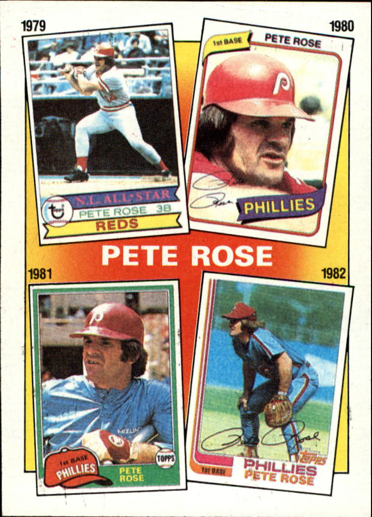 1986 Topps #6 Rose Special: '79-'82