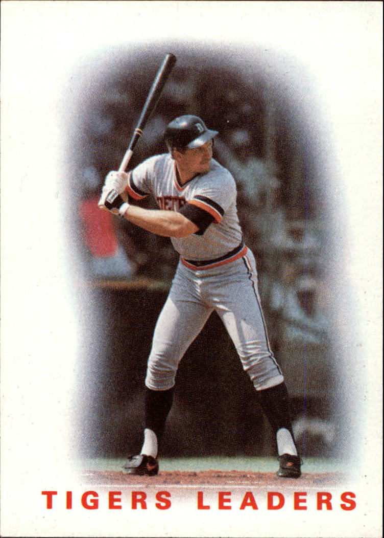 1986 Topps #36 Tigers Leaders/Lance Parrish - MINT