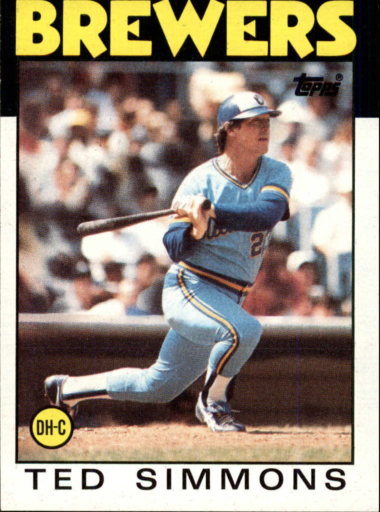 1986 Topps #237 Ted Simmons