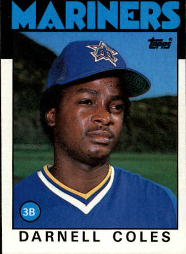 1986 Topps #337 Darnell Coles