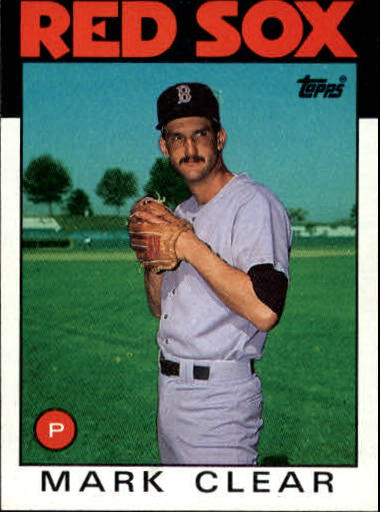 1986 Topps #349 Mark Clear