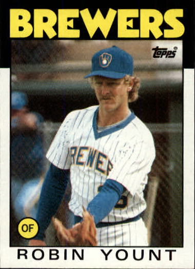 1986 Topps #780 Robin Yount