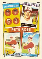 1986 Topps Tiffany #2 Rose Special: '63-'66