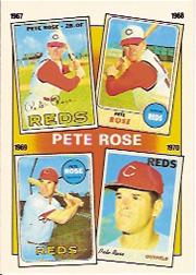 1986 Topps Tiffany #3 Rose Special: '67-'70