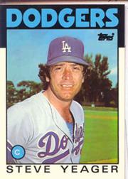 1986 Topps Tiffany #32 Steve Yeager