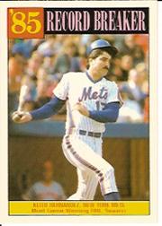 1986 Topps Tiffany #203 Keith Hernandez RB/Most game-winning/RBI's