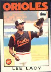 1986 Topps Tiffany #226 Lee Lacy