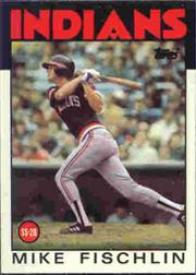 1986 Topps Tiffany #283 Mike Fischlin
