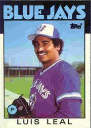 1986 Topps Tiffany #459 Luis Leal