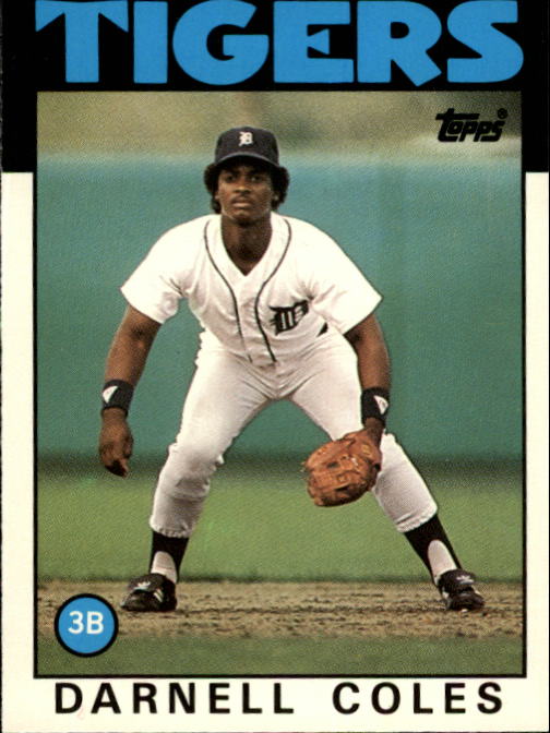 1986 Topps Traded #26T Darnell Coles
