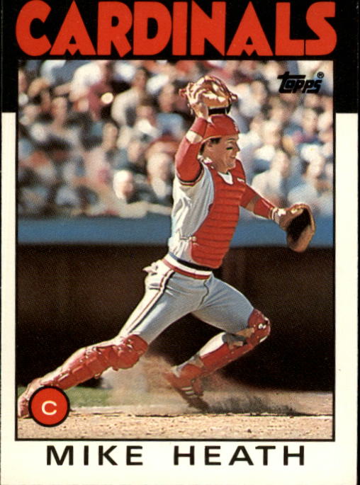 1986 Topps Traded #46T Mike Heath